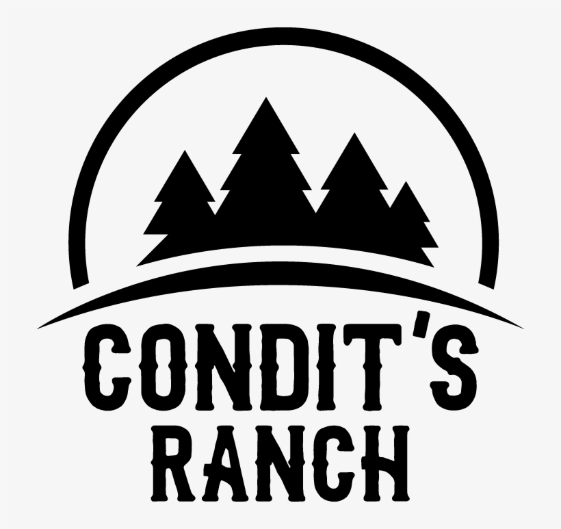 Cropped Conditsranch Logo Final Black 1 1 - Emblem, transparent png #9858695