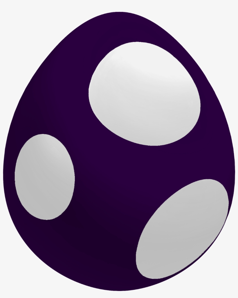 Navy Baby Yoshi Egg - Circle, transparent png #9859476
