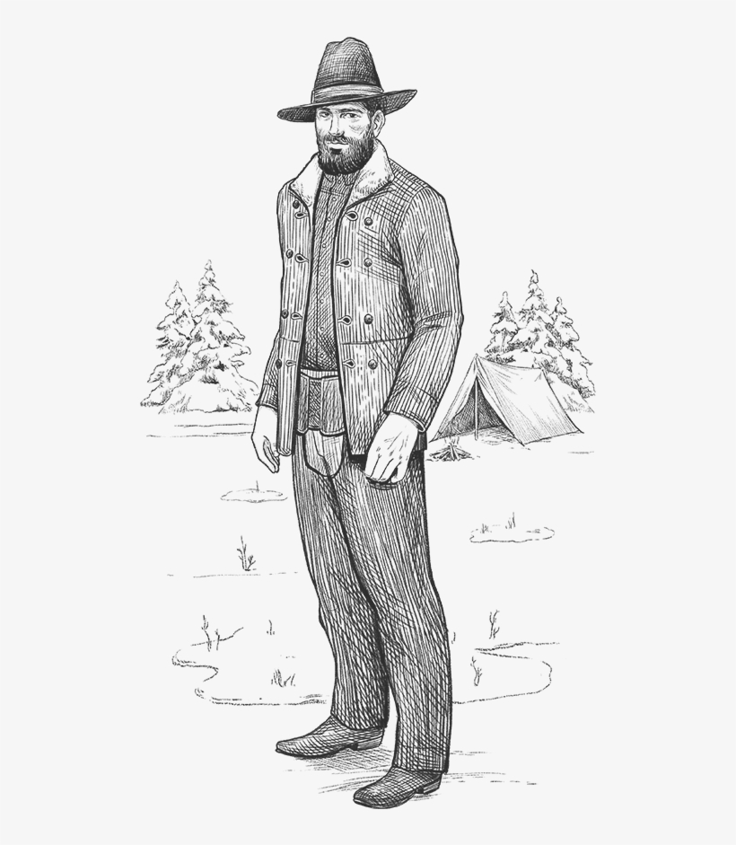 The Vaquero - Sketch, transparent png #9859580