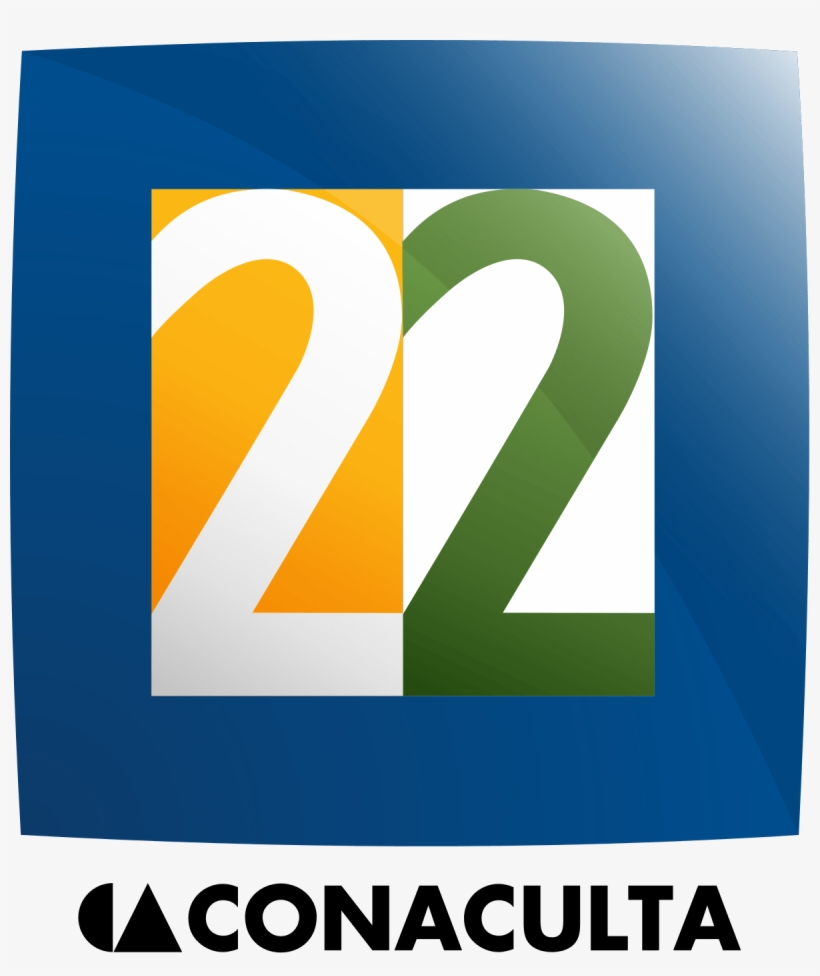 Mexican Tv Channel Logos - Canal 22 Logo Png, transparent png #9860630