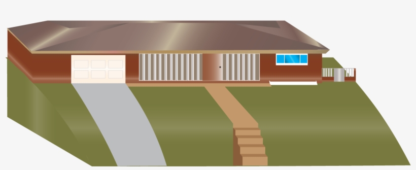 The Process Of Making A 2d House Using Adobe Illustrator - Architecture, transparent png #9860707