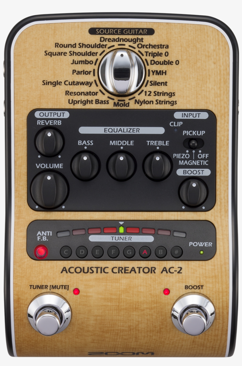 Zoom Ac 2 Acoustic Creator, transparent png #9861220