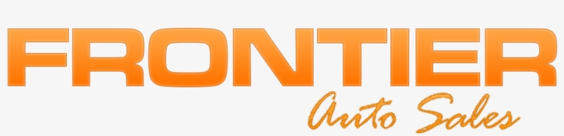 Frontier Auto Sales - Graphics, transparent png #9861265