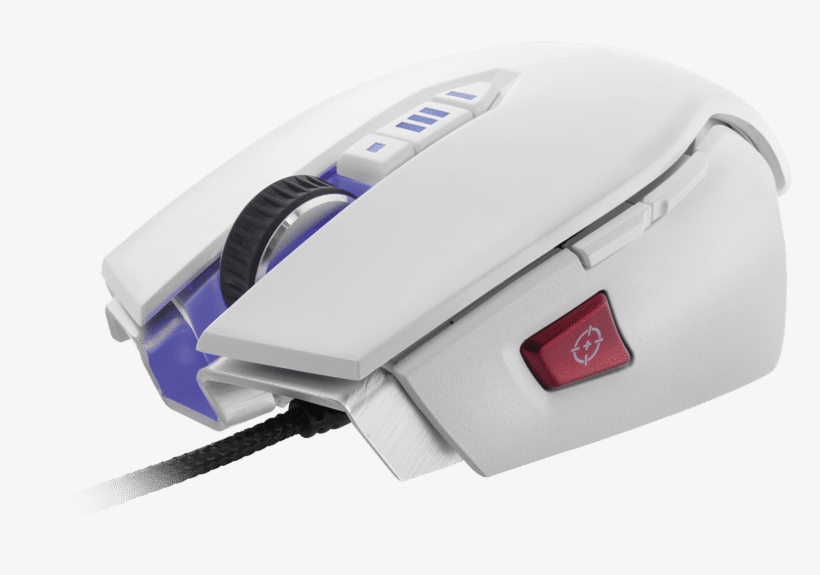 Corsair Vengeance M65 Fps Laser Gaming Mouse Review - Corsair Gaming Mouse White, transparent png #9862458