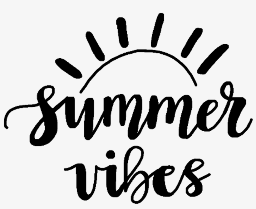 #summervibes #summer #words #text #quotes #quotesandsaying - Summer Vibes Icon Transparent Background, transparent png #9862519