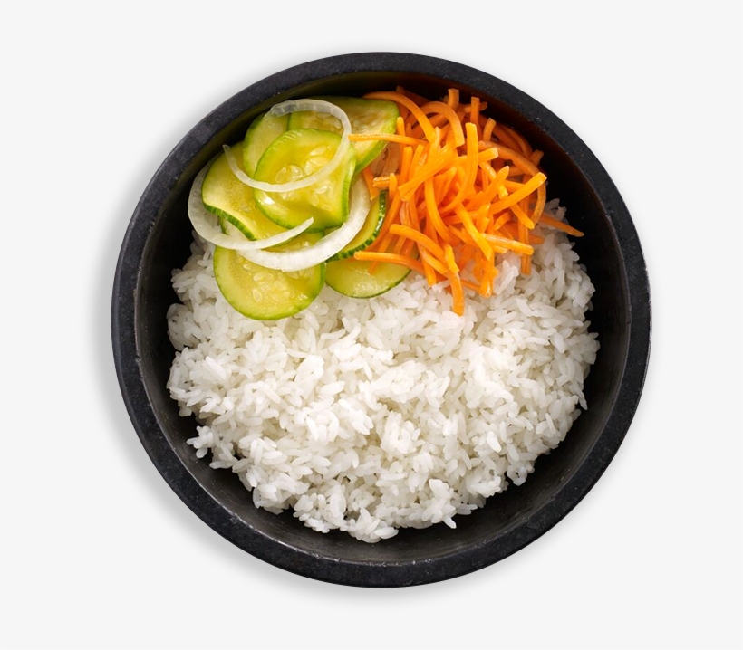We Make It Fresh, You Make It Bold Craft Your Own Bibimbap - White Rice, transparent png #9863200