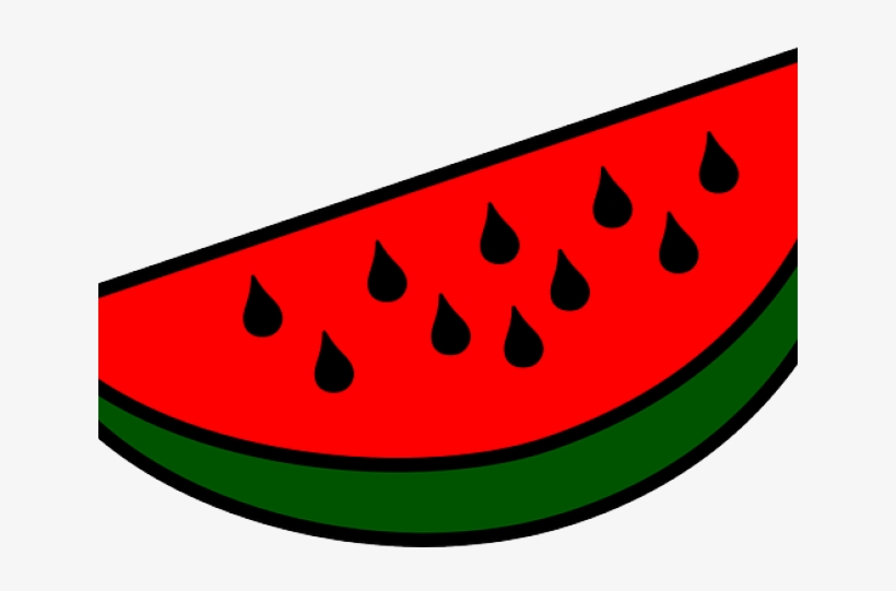 Watermelon Clipart Evil - Watermelon Clip Art, transparent png #9863393