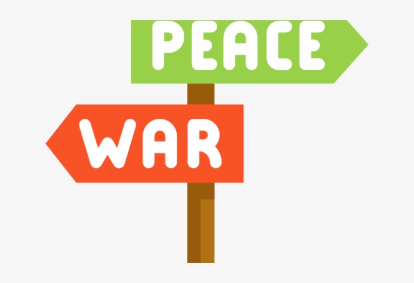 Pigeon Clipart War And Peace - Sign, transparent png #9863514
