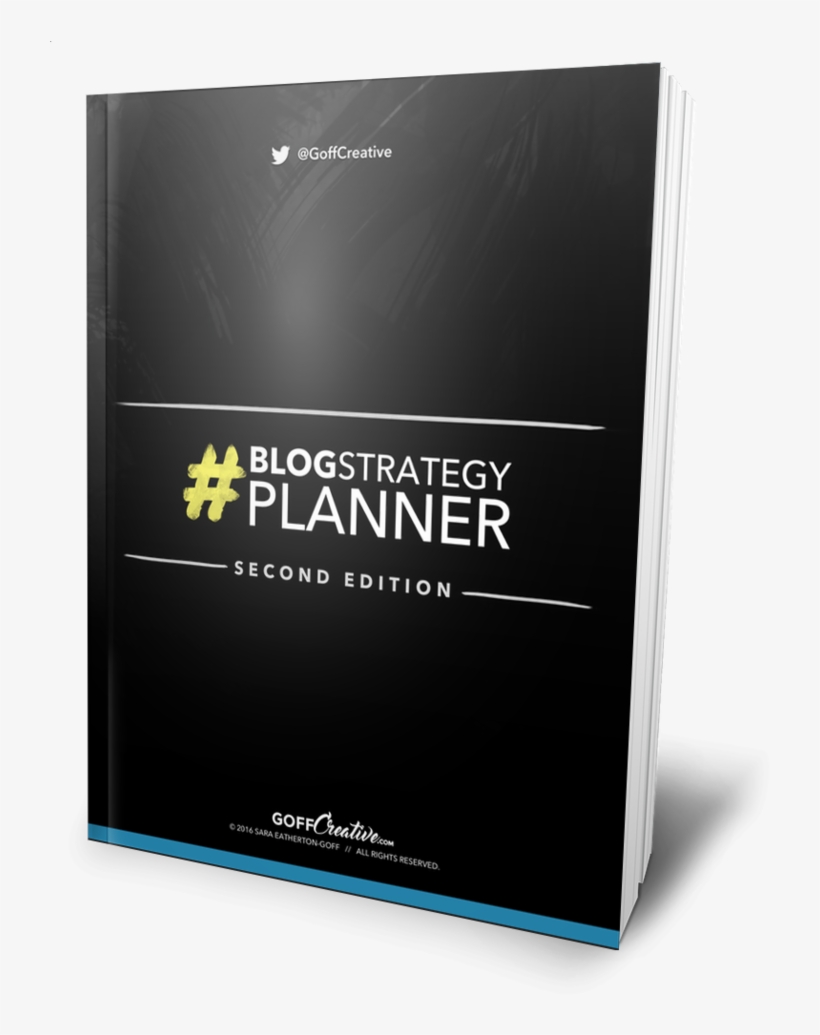 #blogstrategy Planner - Graphic Design, transparent png #9863805