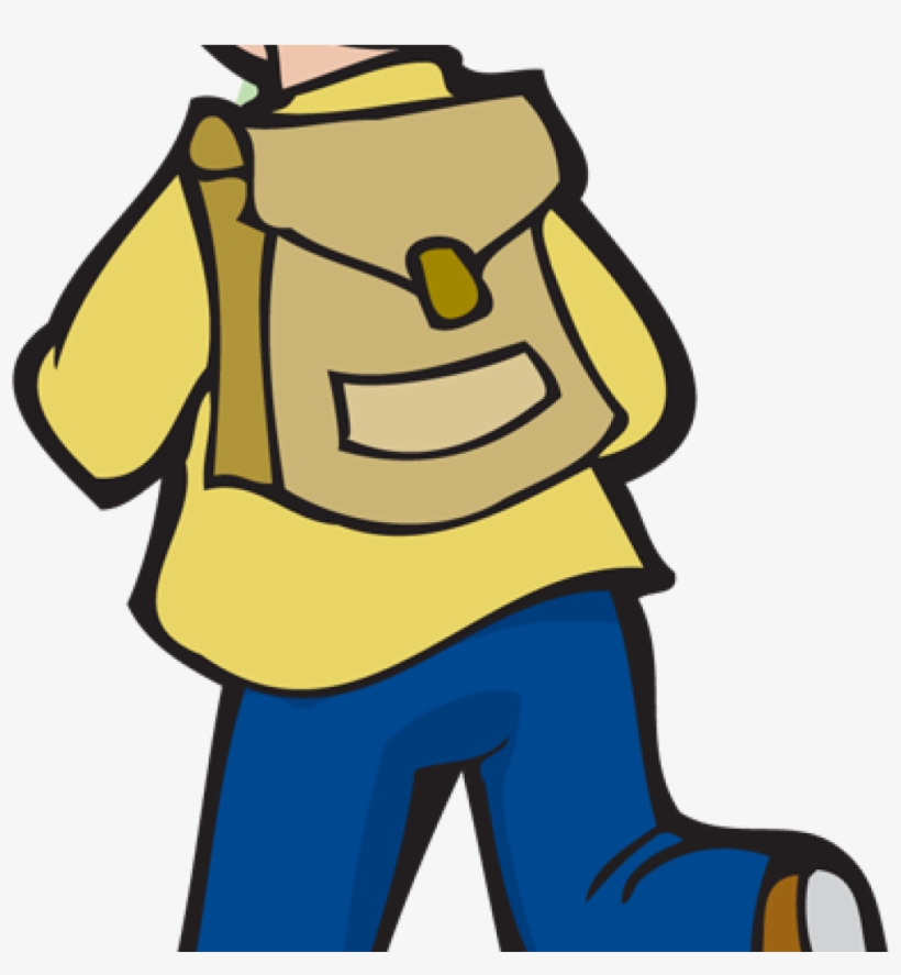 Go Clipart Go Clipart Free Free Go Cliparts Download Boy With School Bag Clipart Free Transparent Png Download Pngkey