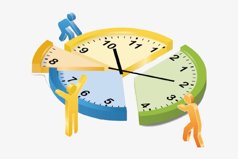 Clock Clipart Time Management - Uso Del Tiempo En El Aprendizaje, transparent png #9864636