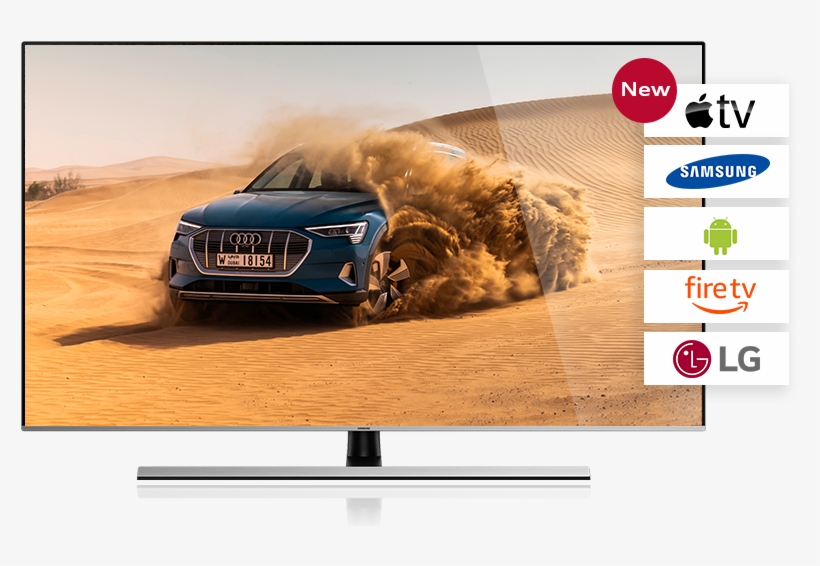 Smart Tv - Audi E Tron Desert, transparent png #9865113