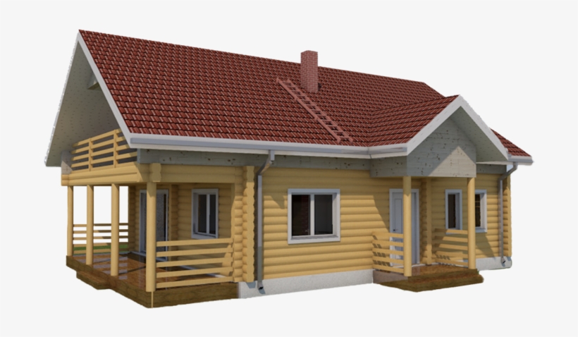 Käsitöö Palkmaja, Laftehytte, Tommerhus, Log House - Roof, transparent png #9865553