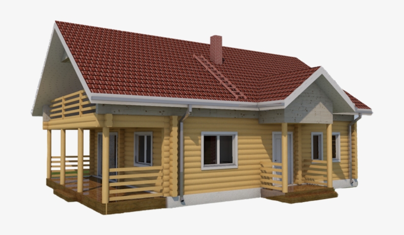 Käsitöö Palkmaja, Laftehytte, Tommerhus, Log House - Roof, transparent png #9865553
