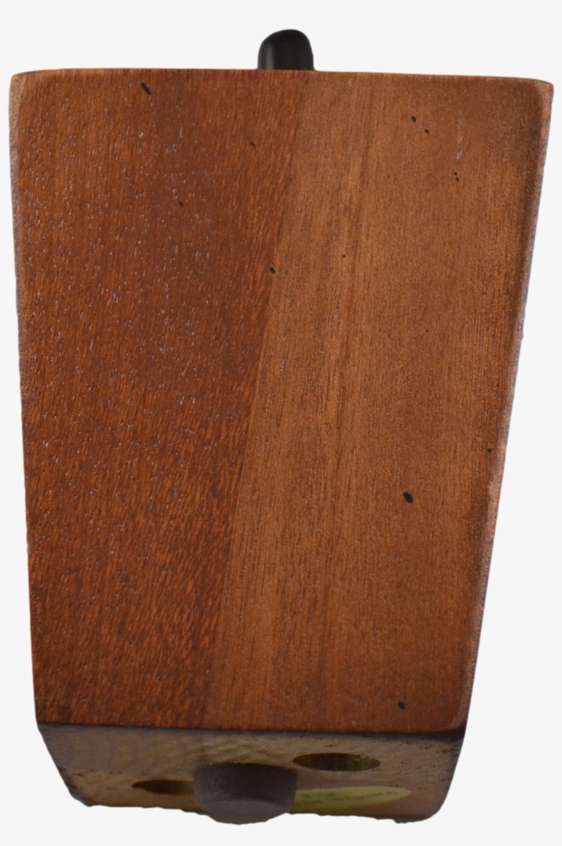 Details About 4 Inch Tall Rectangular Wooden Leg With - Plywood, transparent png #9865776