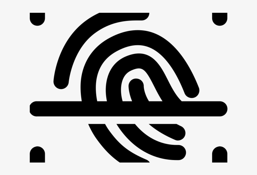 Fingerprint Clipart Slight - Fingerprint, transparent png #9865874
