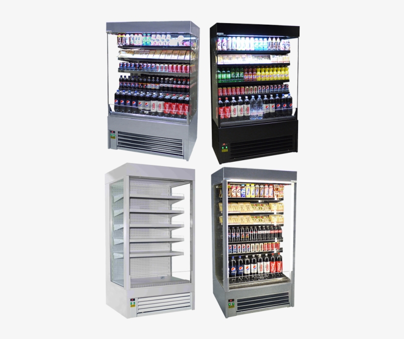 Premium Multideck Display Chillers - Refrigerator, transparent png #9865875