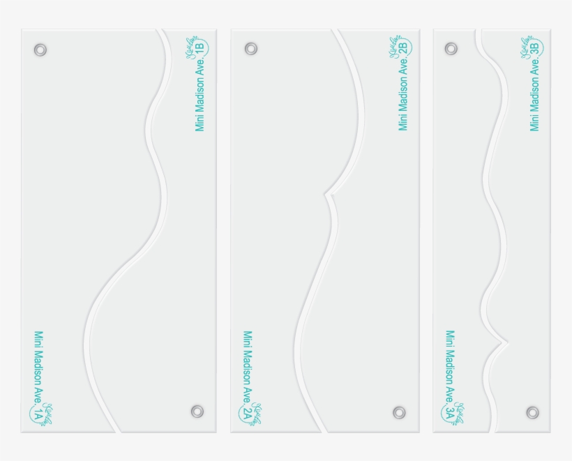 Mini Madison Avenue Designer Template Mini Border Set - Illustration, transparent png #9865879