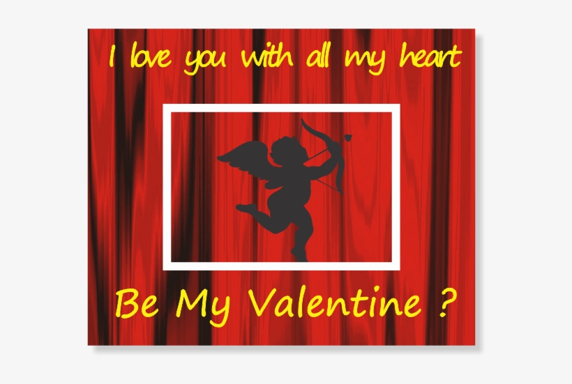 Cupid Valentines Photo Frame 90 X - Hydroxide, transparent png #9866953