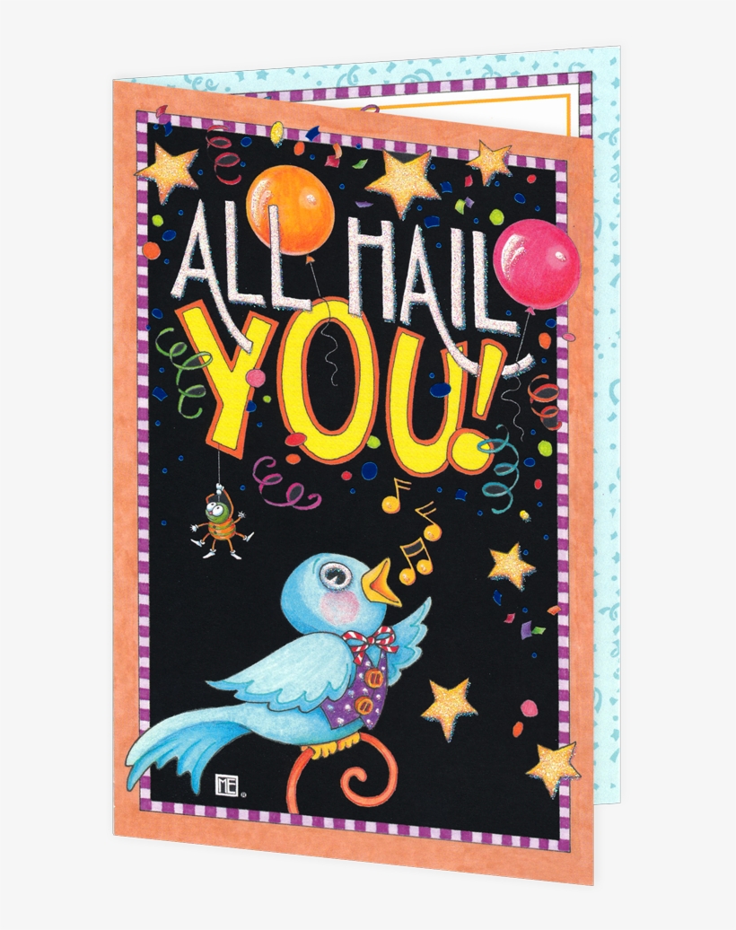 All Hail You Graduation Card - Christmas Card, transparent png #9867967