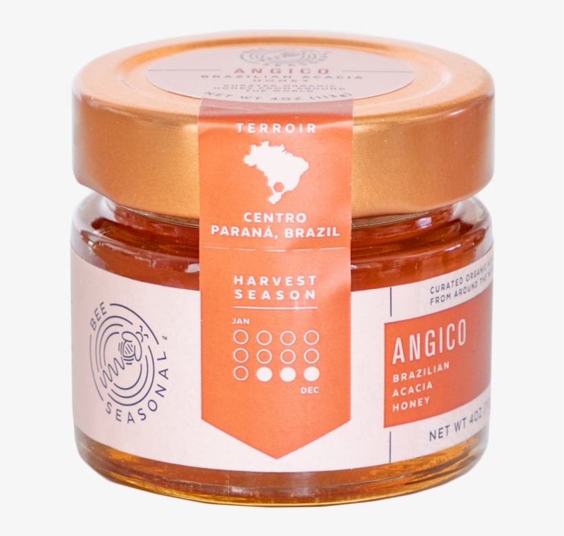 Organic Brazilian Acacia Blossom Honey - Dip, transparent png #9868003