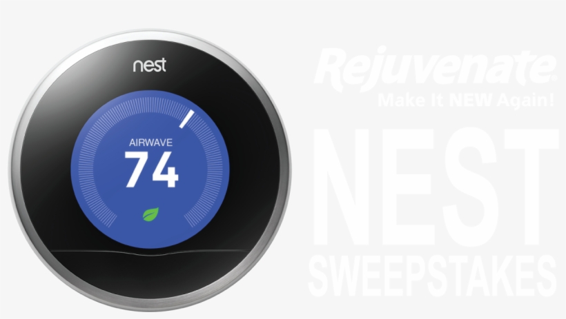 Win A Nest 3rd Generation Thermostat - Nest Learning Thermostat Png, transparent png #9868072