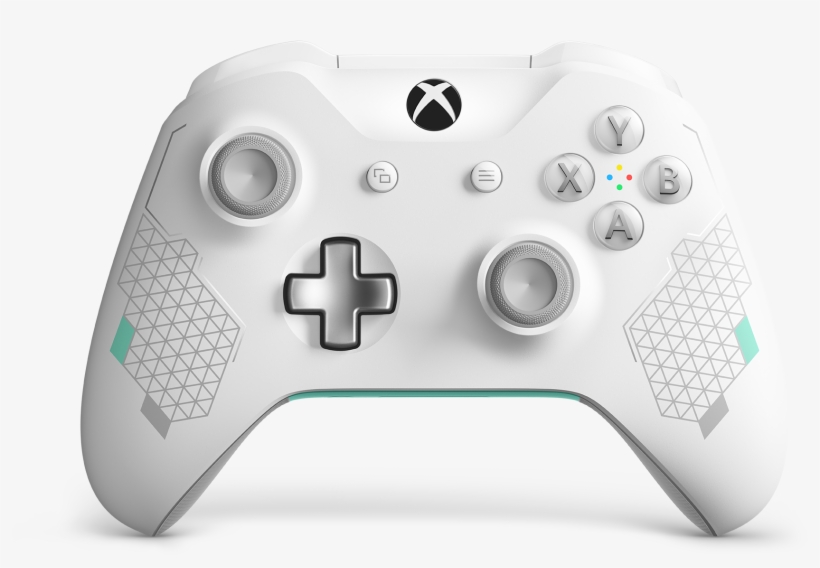 Xbox One Wireless Controller - Sport White Xbox Controller, transparent png #9868402