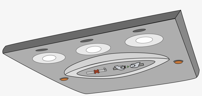 This Free Icons Png Design Of Aircraft Reading Light - Clip Art, transparent png #9869062