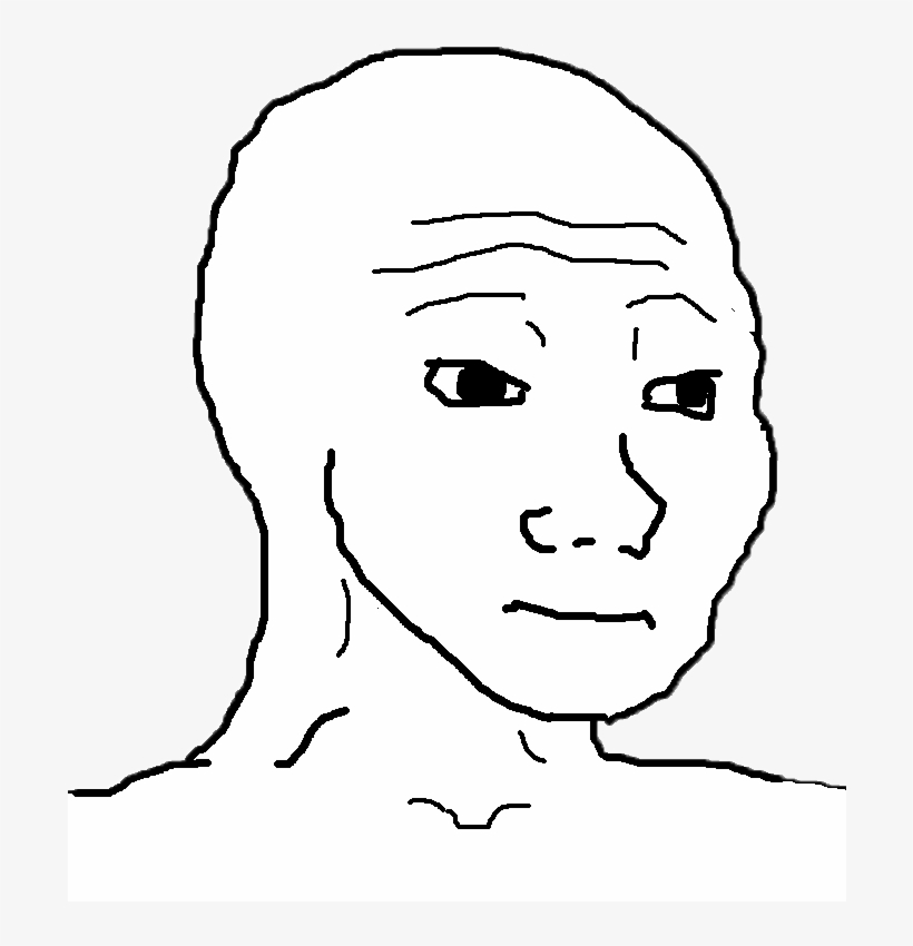 View Samegoogleiqdbsaucenao Wojak ,, transparent png #9869485
