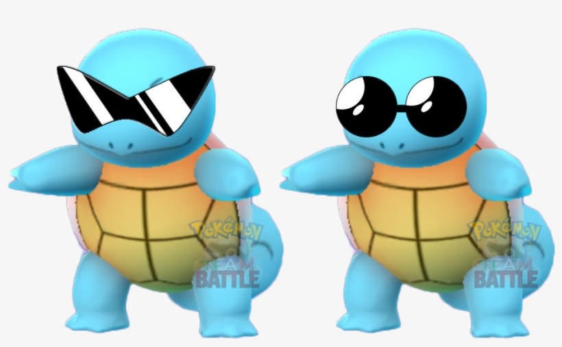 Squirtle Con Gli Occhiali Pokemon Go, transparent png #9869527