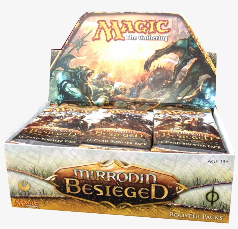 Mtg Mirrodin Besieged Booster Display Box - Pumpernickel, transparent png #9869687