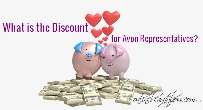What Is The Discount For Avon Representatives Sign - Heart, transparent png #9869859