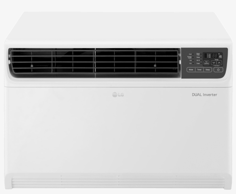Lg 18,000 Btu Dual Inverter Smart Window Air Conditioner - Lg Inverter Aircon Window Type, transparent png #9870058