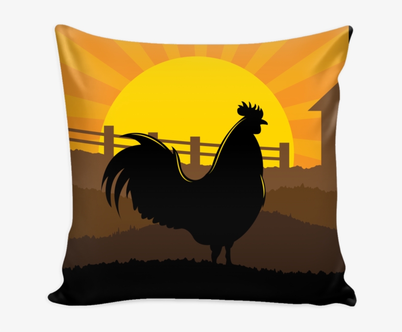 Chicken & Rooster Throw Pillows - Trump Pillows, transparent png #9871668