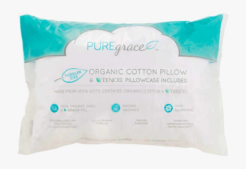 Cooling Toddler Pillow - Cushion, transparent png #9872352