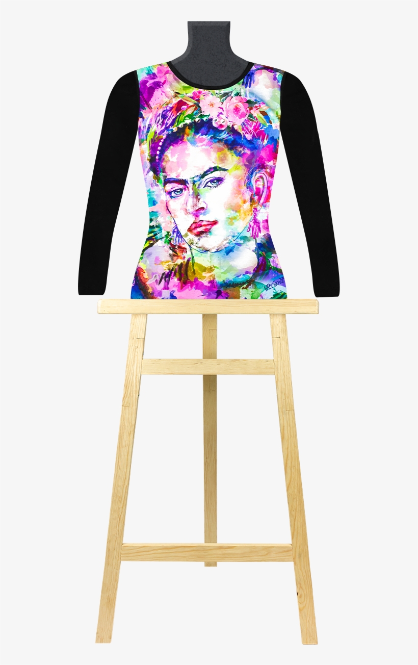 Frida Acuarela - Playeras Ay Guey Mickey, transparent png #9872762