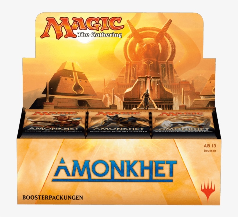 Amonkhet Booster-display Box German - Magic The Gathering Box Booster, transparent png #9872876