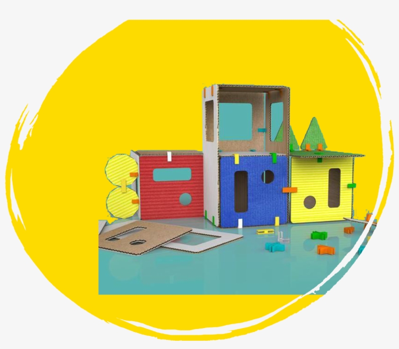 Kids Try Building With 3dux Design Kits At New Canaan - Circle, transparent png #9873375