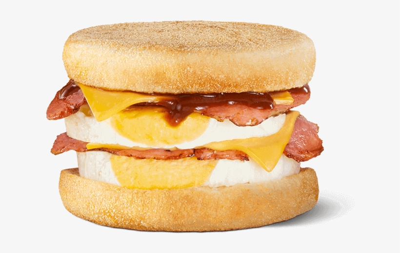 Double Bacon & Egg - Cheeseburger, transparent png #9873474