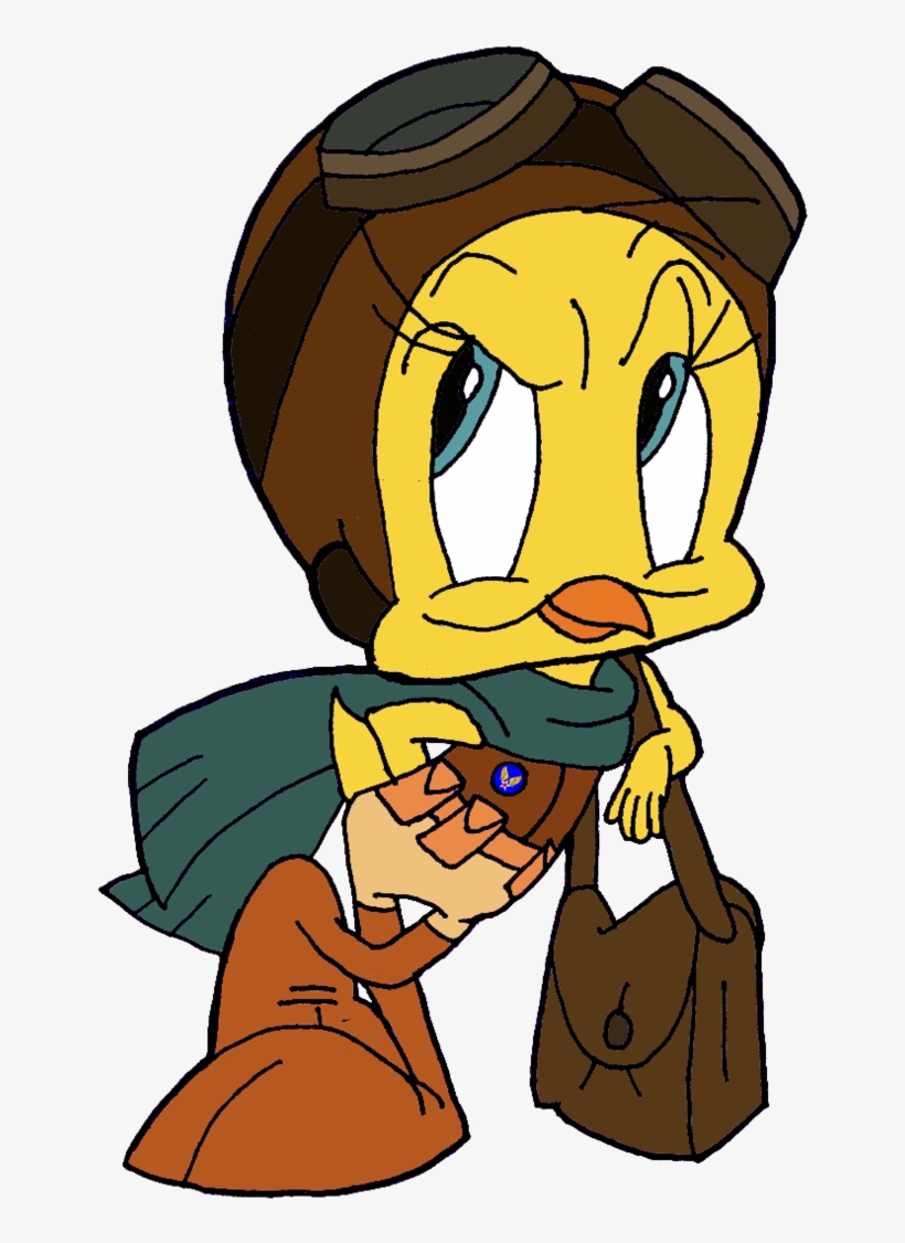 Ww2 Tweety Bird By Jmk-prime - Cartoon, transparent png #9873476