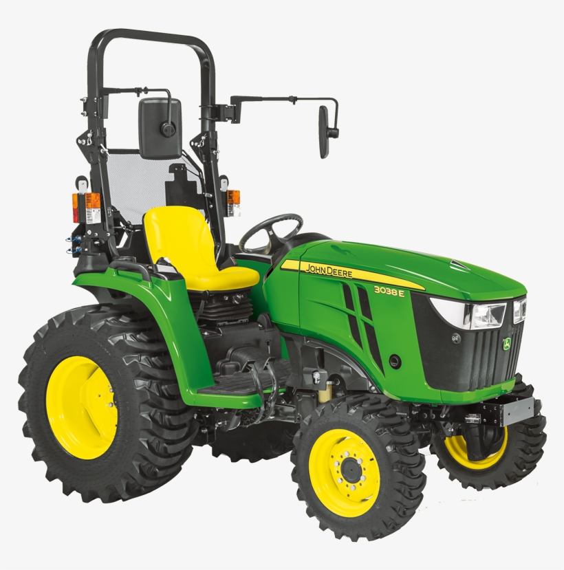 New 3038e Compact Utility Tractor - John Deere 3038e 2018, transparent png #9873508