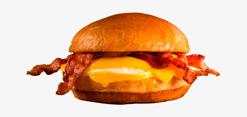 Bacon & Egg Sandwich - Fast Food, transparent png #9873676