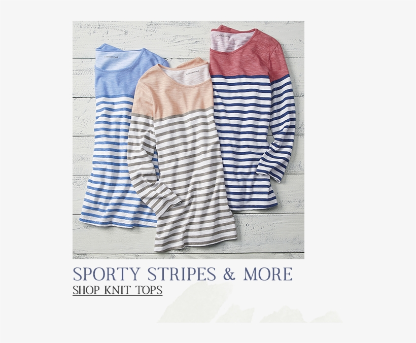 Shop Knit Tops - Pattern, transparent png #9874762
