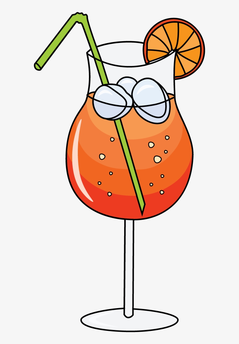 Drawing Of A Drink, transparent png #9875020