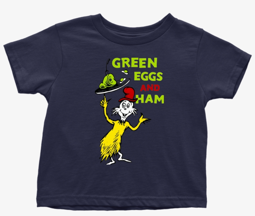 Green Eggs And Ham Shirt Toddler Dr Seuss - T-shirt, transparent png #9875850
