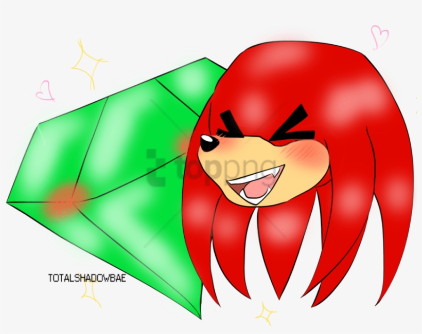 Free Png Download Tumblr Icon Thing - Knuckles X Master Emerald, transparent png #9875903