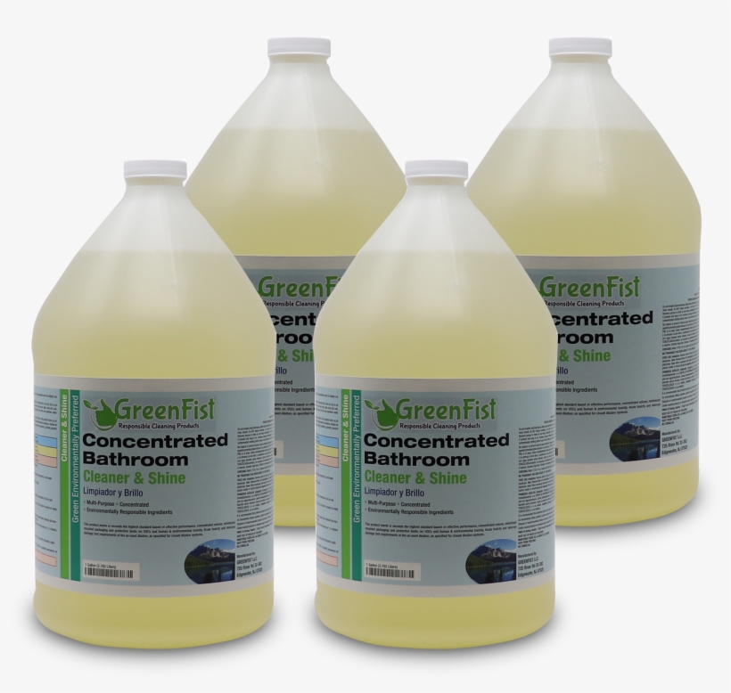 Ultra Concentrated Toilet And Bathroom Cleaner, 4 Gallon - Plastic Bottle, transparent png #9876937