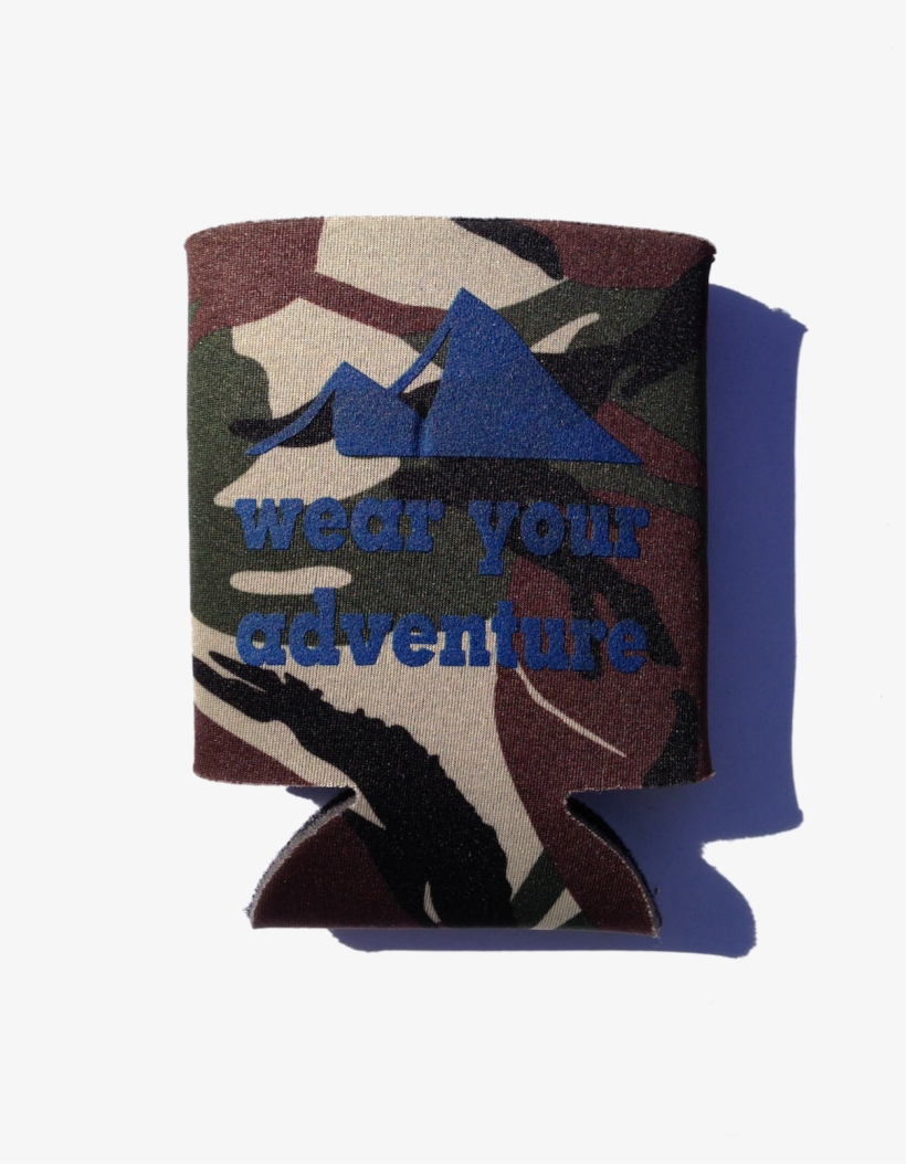 Creek To Peak Koozie Mountain Camo - Patchwork, transparent png #9876938