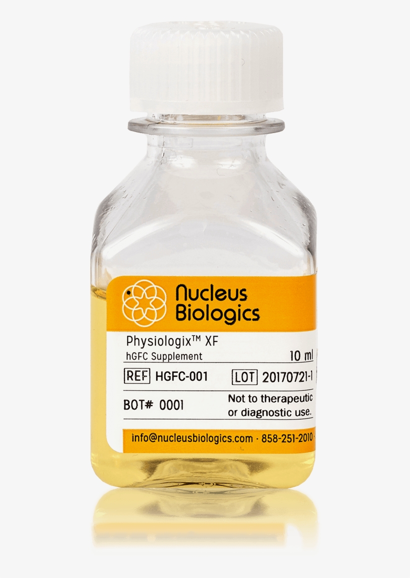 Physiologix Xf Sr - Glass Bottle, transparent png #9876990