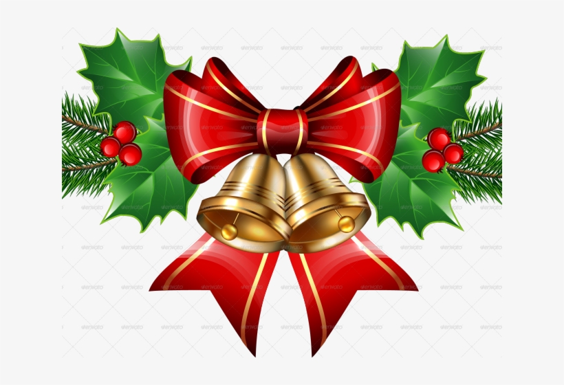 Christmas Bell Image - Merry Christmas Png Hd, transparent png #9877284